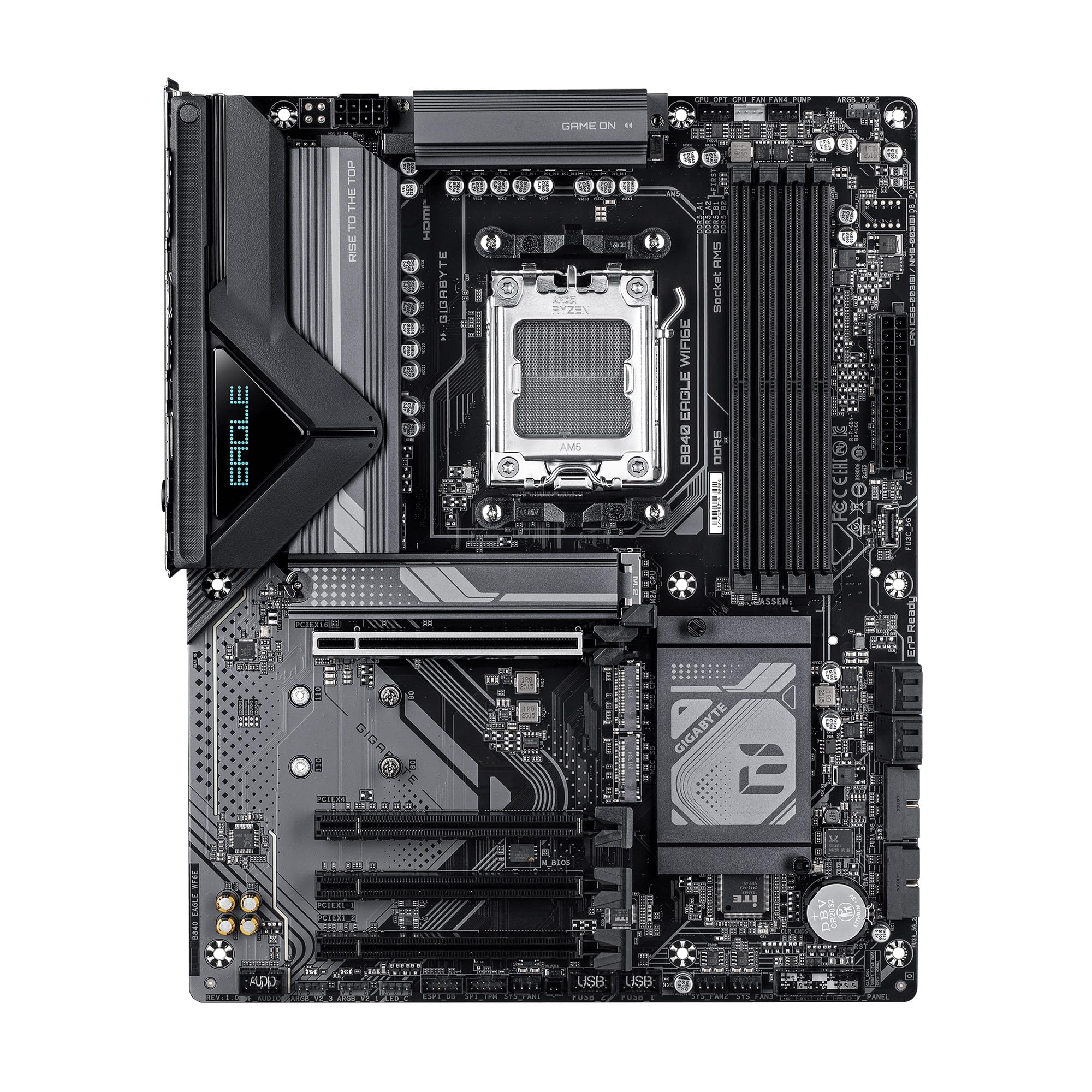 Amazon.com: GIGABYTE B840 Eagle WIFI6E AMD AM5 ATX Motherboard